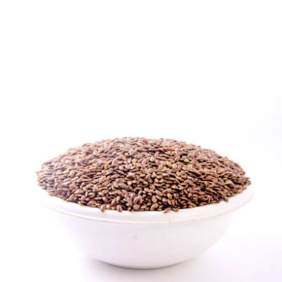 Flax in bowl