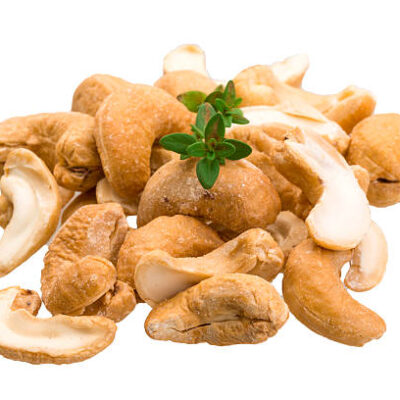 Cashew nut isolated